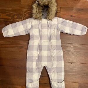 Lands End baby bunting snowsuit
